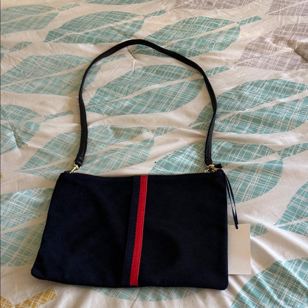 Elegant Black and Red Women's Wristlet